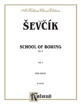 SCHOOL OF BOWING OP 2 #1 VIOLIN cover